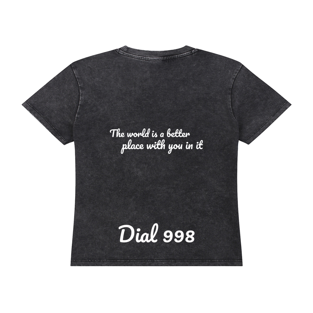 Vintage Wash Drop Shoulder T-shirt